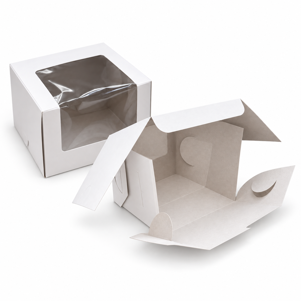 Single Cup Cake Box